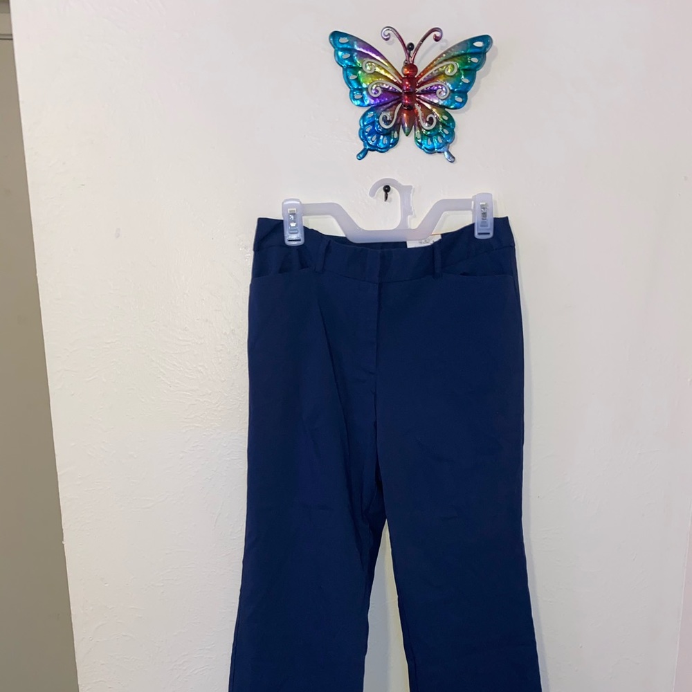 Blue dress pants